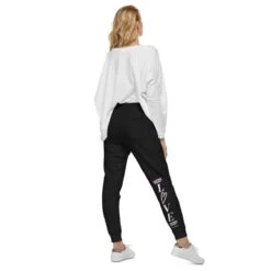 Turning The Tables | Unisex Fleece Sweatpants -Noiré Store unisex fleece sweatpants black back 66749267ef110 995909