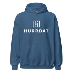 Hurrdat | Unisex Hoodie -Noiré Store unisex heavy blend hoodie indigo blue front 66c5077eee02a 284586