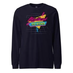 Meathead Test Kitchen | Unisex Long Sleeve Tee 8 Meathead Test Kitchen | Unisex Long Sleeve Tee -Noiré Store unisex long sleeve tee navy front 67fd5bc128426