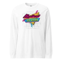 Meathead Test Kitchen | Unisex Long Sleeve Tee 11 Meathead Test Kitchen | Unisex Long Sleeve Tee -Noiré Store unisex long sleeve tee white front 67fd5bc12ed29