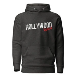 Hollywood Raw | Unisex Hoodie -Noiré Store unisex premium hoodie charcoal heather front 649d91eb1f8e7 489541