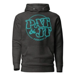 Pat & JT | Unisex Hoodie 15 Pat & JT | Unisex Hoodie -Noiré Store unisex premium hoodie charcoal heather front 675afa0e53acb 820146