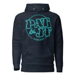 Pat & JT | Unisex Hoodie 13 Pat & JT | Unisex Hoodie -Noiré Store unisex premium hoodie navy blazer front 675afa0e50f8d 552778