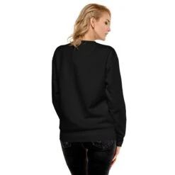 Melissa Rivers' Group Text Podcast | Unisex Premium Sweatshirt -Noiré Store unisex premium sweatshirt black back 64b0199c2954c 252301