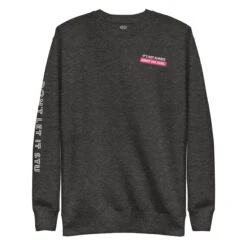 Don't Let It Stu | Unisex Premium Sweatshirt -Noiré Store unisex premium sweatshirt charcoal heather front 66df3d5504936 592385