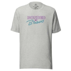 Bonded By Bravo | Unisex T-shirt -Noiré Store unisex staple t shirt athletic heather front 67f7f1b1c5a13