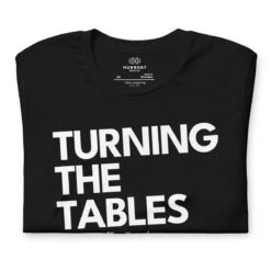 Turning The Tables | Unisex T-shirt -Noiré Store unisex staple t shirt black front 66748bee0151f 990939
