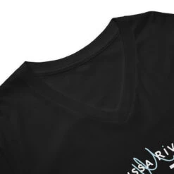 Melissa Rivers' Group Text Podcast | Unisex V-Neck T-Shirt -Noiré Store unisex v neck tee black product details 64b01596dc157 741932