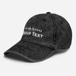 Melissa Rivers' Group Text Podcast | Vintage Cotton Twill Cap -Noiré Store vintage cap black left front 64b0137a646f1 722103