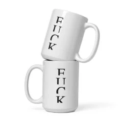 Front Page -Noiré Store white glossy mug white 15 oz front view 68222a327bdf1