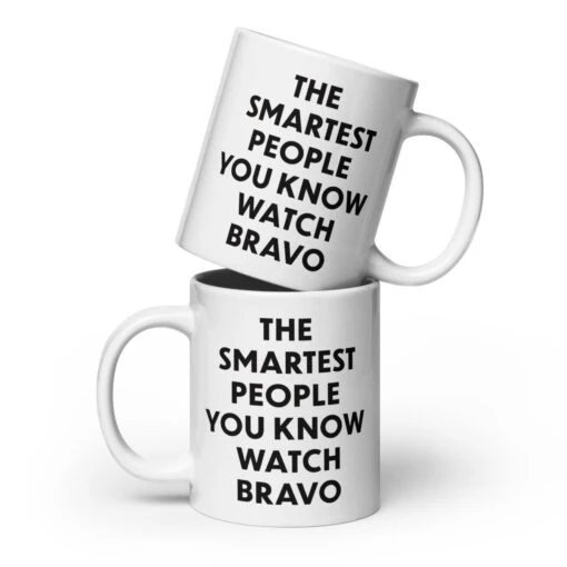 Gabbing With Gib | Smart People | White Glossy Mug