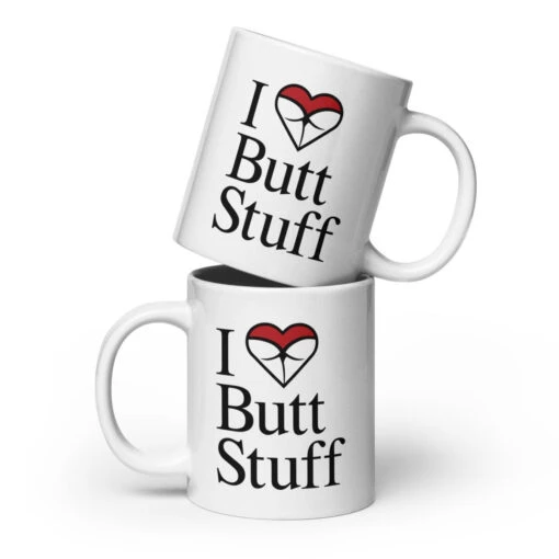 Reality Court | Butts | White Glossy Mug