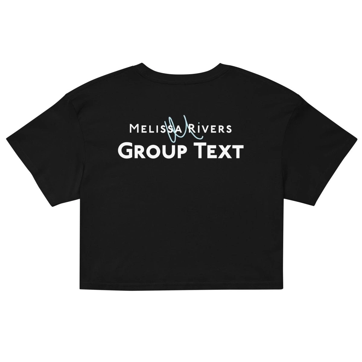 Melissa Rivers' Group Text Podcast | Women’s Crop Top 3 Melissa Rivers' Group Text Podcast | Women’s Crop Top - Image 3