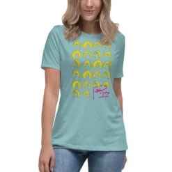 Joan Rivers | Women's Relaxed T-Shirt 17 Joan Rivers | Women's Relaxed T-Shirt -Noiré Store womens relaxed t shirt heather blue lagoon front 6679e2dacbd77 112056